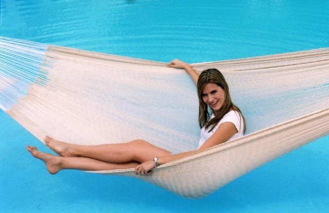 Double Hammock Natur by MacaMex MA-00120 color wsi / beżowy
