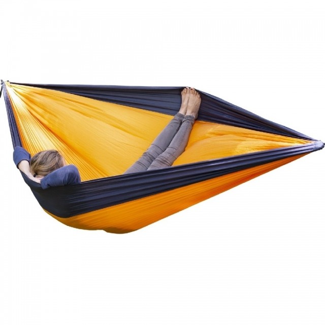 OffRoad Double Travel Hammock laranja preto incluindo mosquetão by Hideaway Outfitters HO-0016020102 color laranja