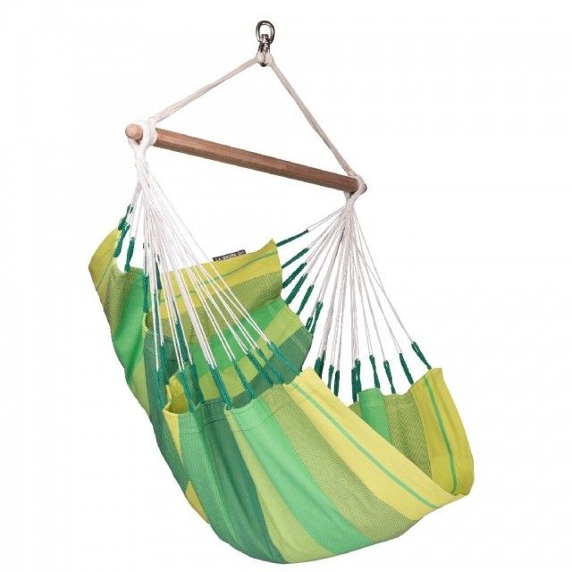 Orquidea jungle - hanging chair green by LaSiesta LS-ORC14-4-OLD color green