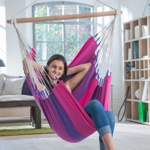 Orquidea Hammock chair by LaSiesta LS-ORC14-7-OLD color violet