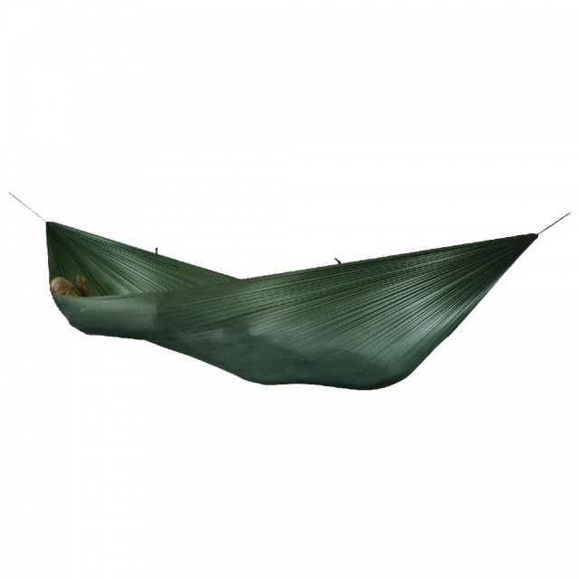 Superlight outdoor hammock olive green by DD Hammocks DD-02154 color verde