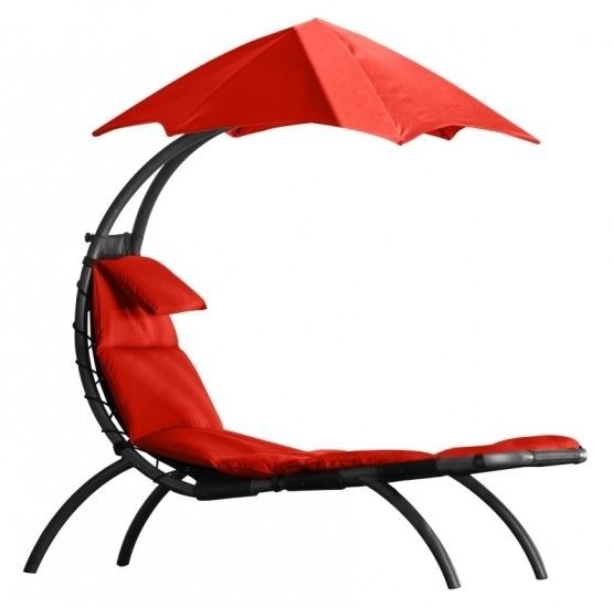The Original Dream Lounger - Cherry Red by Vivere VI-DRMLG-CR color rood