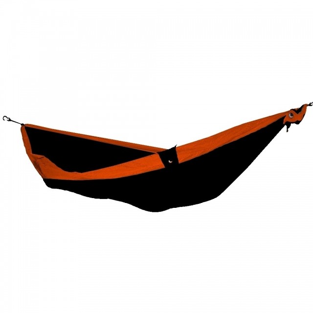 Travel hammock King size Black Orange by Ticket to the moon TM-THK-0735 color zwart