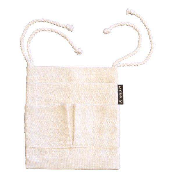 Útil Latte - Pochette utilitaire pour hamac en coton organique by La Siesta LS-UT-X1 color nature / beige