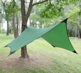 OffRoad Tarp Hex Fly Olive green - Toit de pluie by Hideaway Outfitters HO-10000 color vert