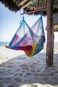 Mexikói Net Lounger Deluxe - többszínű by MacaMex MA-10040 color sokszínű