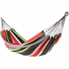 Brasil Comfort Premium Mundo - Hamaca Doble by MacaMex MA-01086 color multicolor