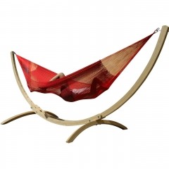 Siesta Grande Matrimonial Plus Red Set by MacaMex MA-901152 color red