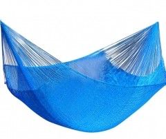 Rede Mexicana Hammock - Duplo Cielo Plus by MacaMex MA-00224 color azul