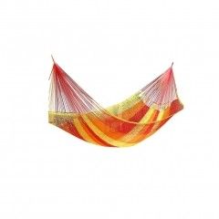 Hamac mexicain en filet - Matrimonial Solar by MacaMex MA-00031 color multicouleur