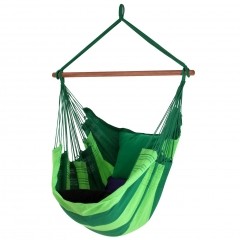 Relaxa Verde hammock seat cotton green by MacaMex MA-11405 color zielony