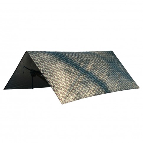 UV Tarp 3 x 3 meter Camo UPF50+ PU3500 / Thermische isolatie by Hideaway Outfitters HO-10011 color camouflage