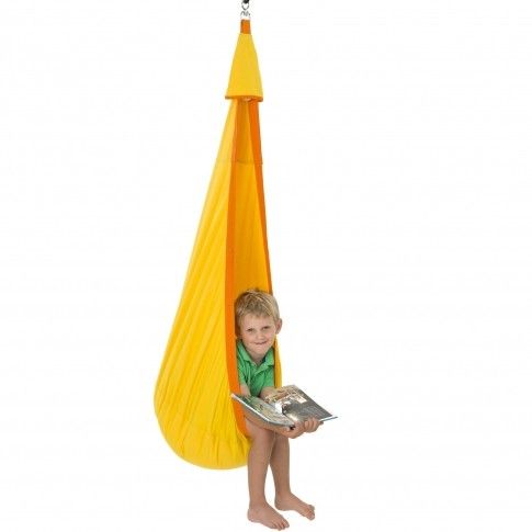 Juhu sunflower kids hanging nest yellow cotton by 7c PL-110010301 color geel