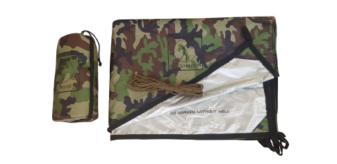 THERMO - Tarp™ Camo 3x3m by Bushmen BU-1THTARPC3X3 color kamouflage