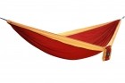 Camper hamac de voyage bordeaux - jaune by MacaMex MA-0923437 color rouge