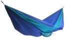 Travel hammock King size Royal blue-emerald green by TicketToTheMoon TM-THK-3936-OLD color azul